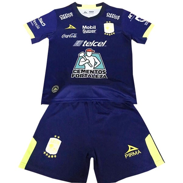 Camiseta Club León Replica Tercera Ropa Niño 2019/20 Azul